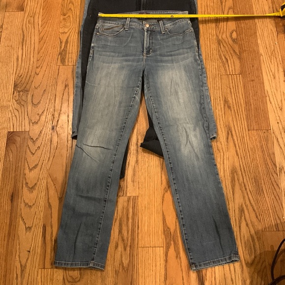 Bundle of 4 Size 8 NYDJ Slimming Leggings Jeans - Picture 2 of 14